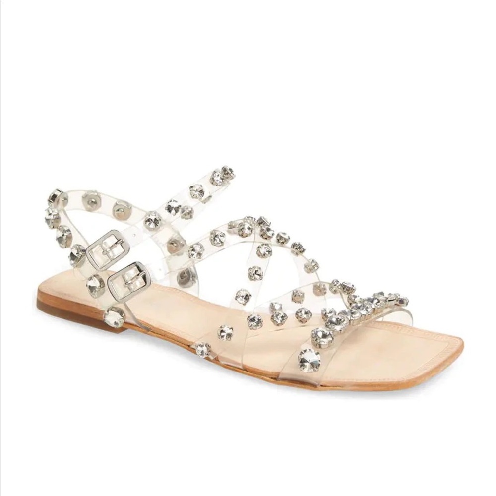 Jefferey Campbell Jeweled Sandals Size: 7